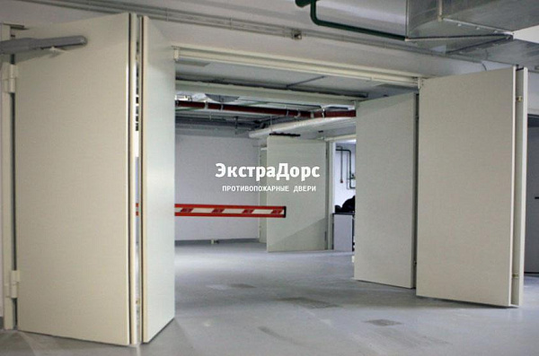 Складывающиеся автоматические противопожарные ворота в Домодедово  купить