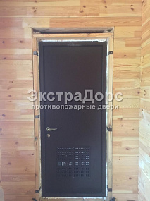 Противопожарные двери с решеткой от производителя в Домодедово  купить